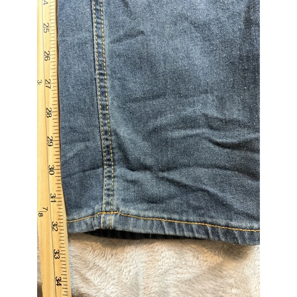 Smith And Mills Jeans Mens 36x32 Blue Stretch Denim‎ Western Cowboy Tapered